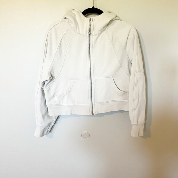 Lululemon Scuba Oversized Full Zip xs/small cream ivory neutral - Picture 1 of 8